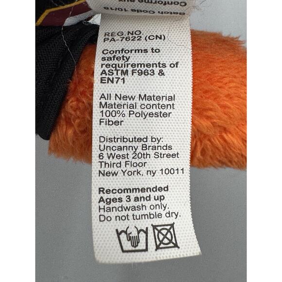 Miami Heat Mascot Burnie 10" Plush Bleacher Creatures Figure NBA 2018 - Picture 6 of 7